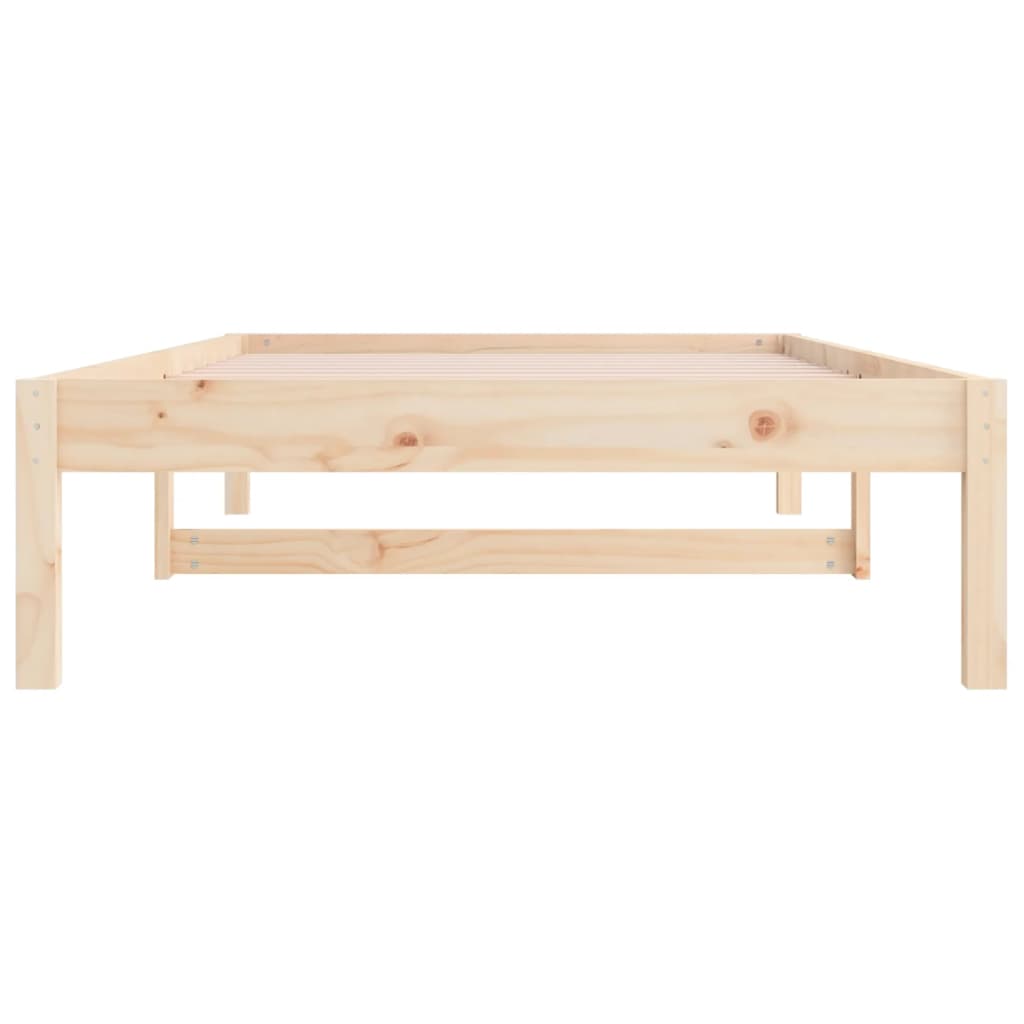 Day Bed without Mattress 90x190 cm Solid Wood Pine