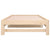 Pull-out Day Bed without Mattress 2x(90x190) cm Solid Wood Pine