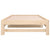 Pull-out Day Bed without Mattress 2x(90x190) cm Solid Wood Pine