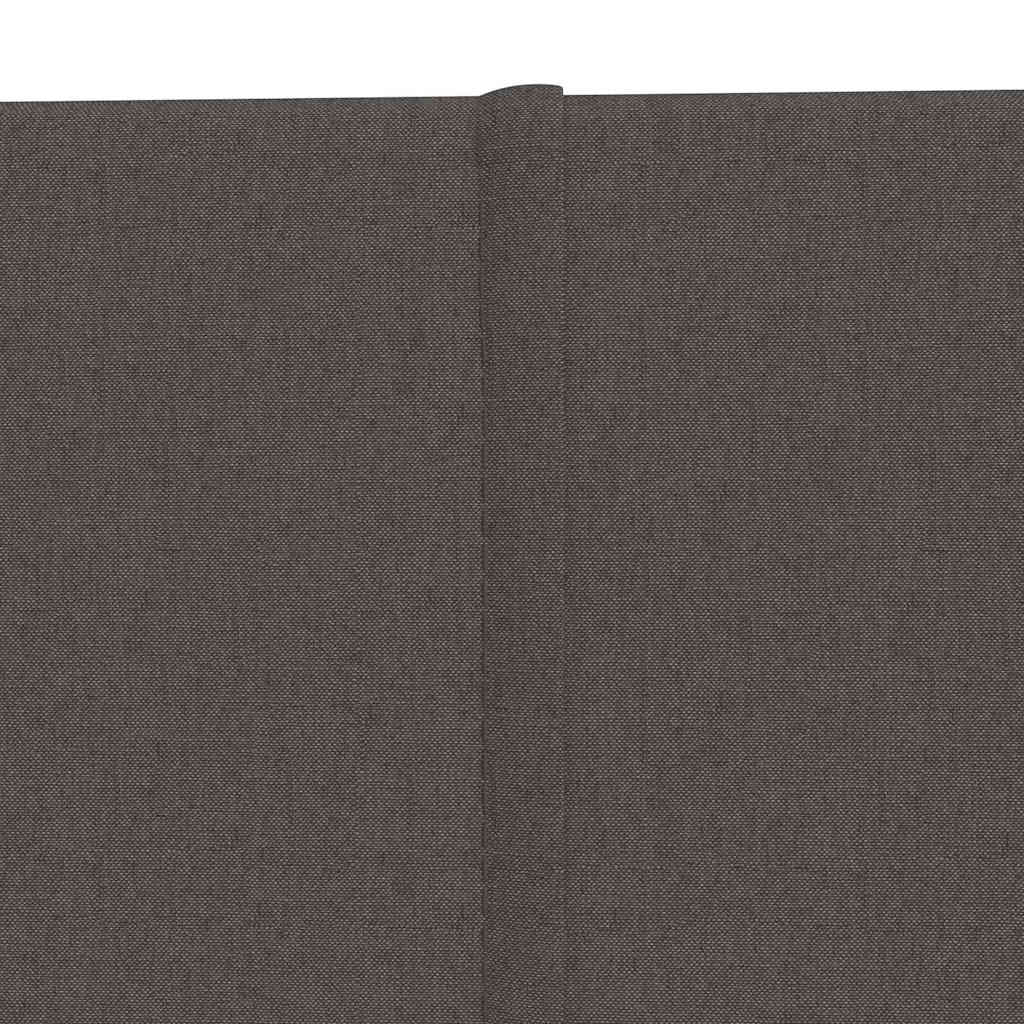 Wall Panels 12 pcs Dark Grey 90x15 cm Fabric 1.62 m²