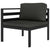 8 Piece Garden Lounge Set with Cushions Aluminium Anthracite