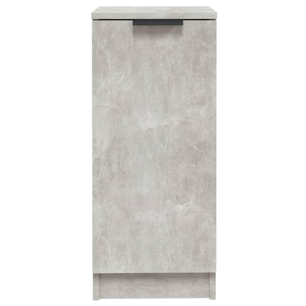 Sideboards 2 pcs Concrete Grey 30x30x70 cm Engineered Wood