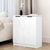 Sideboards 2 pcs High Gloss White 30x30x70 cm Engineered Wood