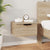 Wall-mounted Bedside Cabinets 2 pcs Sonoma Oak 34x30x20 cm