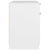 Desk White 100x50x75 cm Engineered Wood