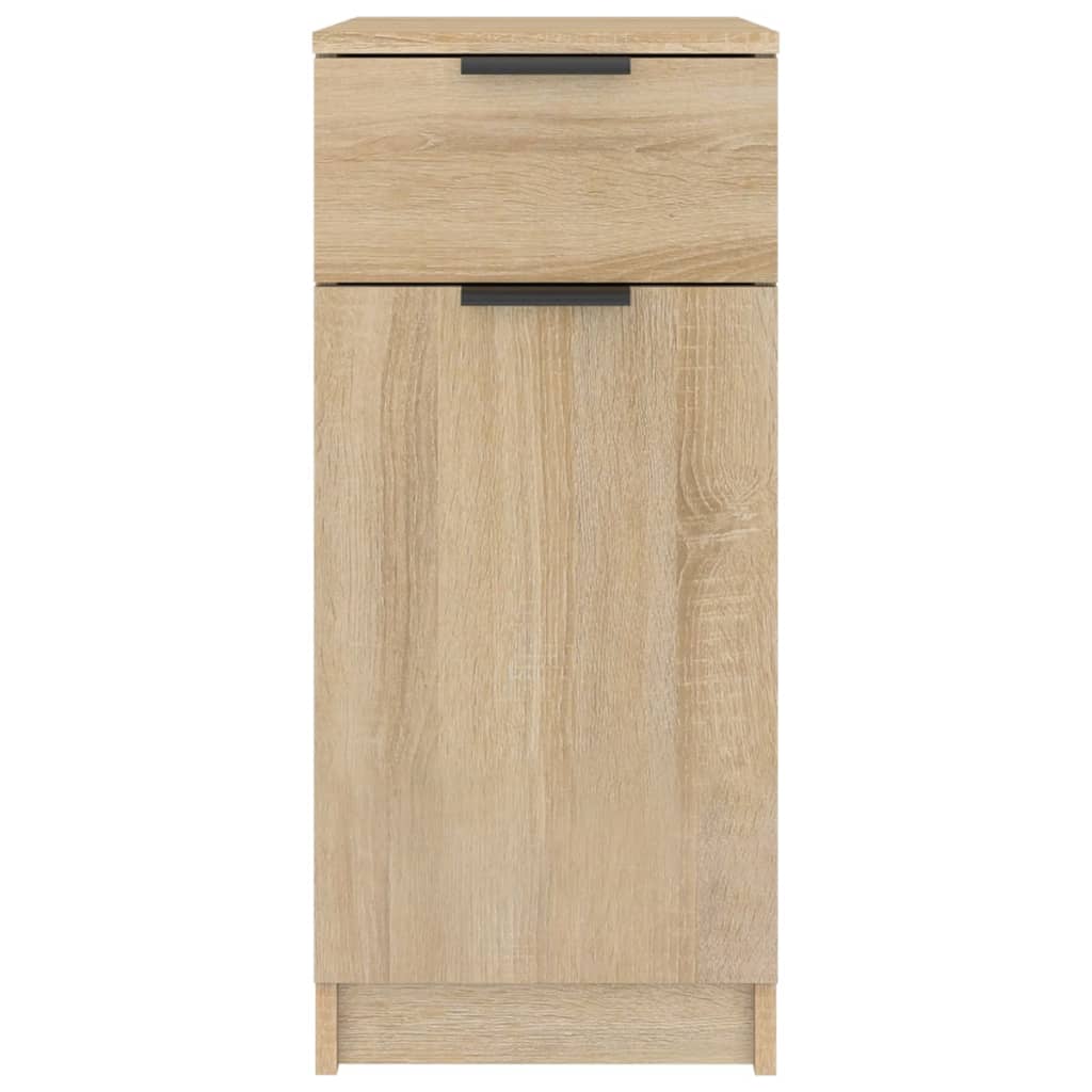 Desk Cabinet Sonoma Oak 33.5x50x75 cm Engineered Wood