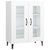 Sideboard White 69.5x34x90 cm Engineered Wood