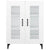 Sideboard White 69.5x34x90 cm Engineered Wood