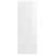 Hanging Wall Cabinet High Gloss White 69.5x32.5x90 cm