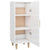 Sideboard High Gloss White 34.5x34x90 cm Engineered Wood