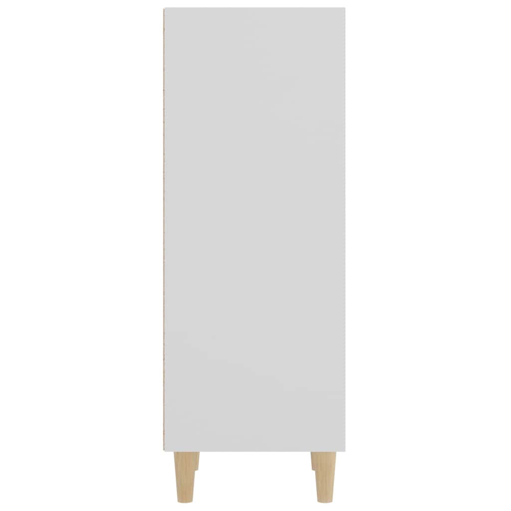 Sideboard White 34.5x32.5x90 cm Engineered Wood