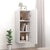 Wall Cabinet White 34.5x34x90 cm Engineered Wood