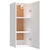 Hanging Wall Cabinet White 34.5x34x90 cm Engineered Wood