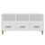 TV Cabinet High Gloss White 102x36x50 cm Engineered Wood