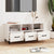 TV Cabinet High Gloss White 102x35x50 cm Engineered Wood