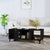 Coffee Table Black 102x50x40 cm Engineered Wood