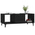 Coffee Table Black 102x50x40 cm Engineered Wood