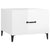 Coffee Tables with Metal Legs 2 pcs High Gloss White 50x50x40 cm