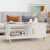 Coffee Table White 90x50x40 cm Engineered Wood