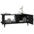 Coffee Table Black 90x50x40 cm Engineered Wood