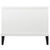 Coffee Table High Gloss White 90x50x40 cm Engineered Wood
