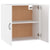 Wall Cabinet White 60x31x60 cm Engineered Wood