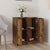 Sideboards 2 pcs Smoked Oak 30x30x70 cm Engineered Wood