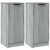 Sideboards 2 pcs Grey Sonoma 30x30x70 cm Engineered Wood