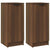 Sideboards 2 pcs Brown Oak 30x30x70 cm Engineered Wood