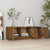 TV Cabinet Smoked Oak 102x35x36.5 cm Engineered Wood