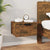 Wall-mounted Bedside Cabinets 2 pcs Smoked Oak 34x30x20 cm