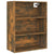 Hanging Wall Cabinet Smoked Oak 69.5x32.5x90 cm