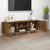 TV Cabinet Smoked Oak 150x30x50 cm Engineered Wood