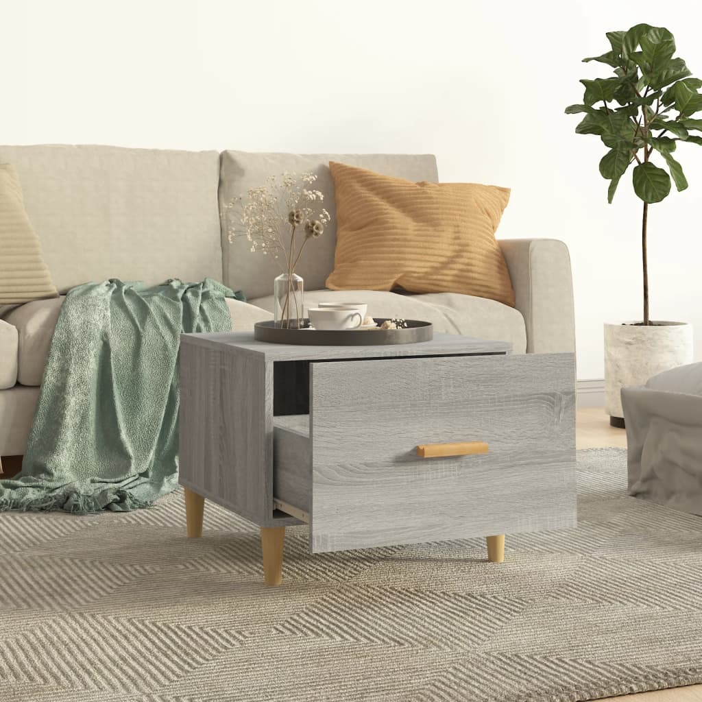 Coffee Tables 2 pcs Grey Sonoma 50x50x40 cm Engineered Wood