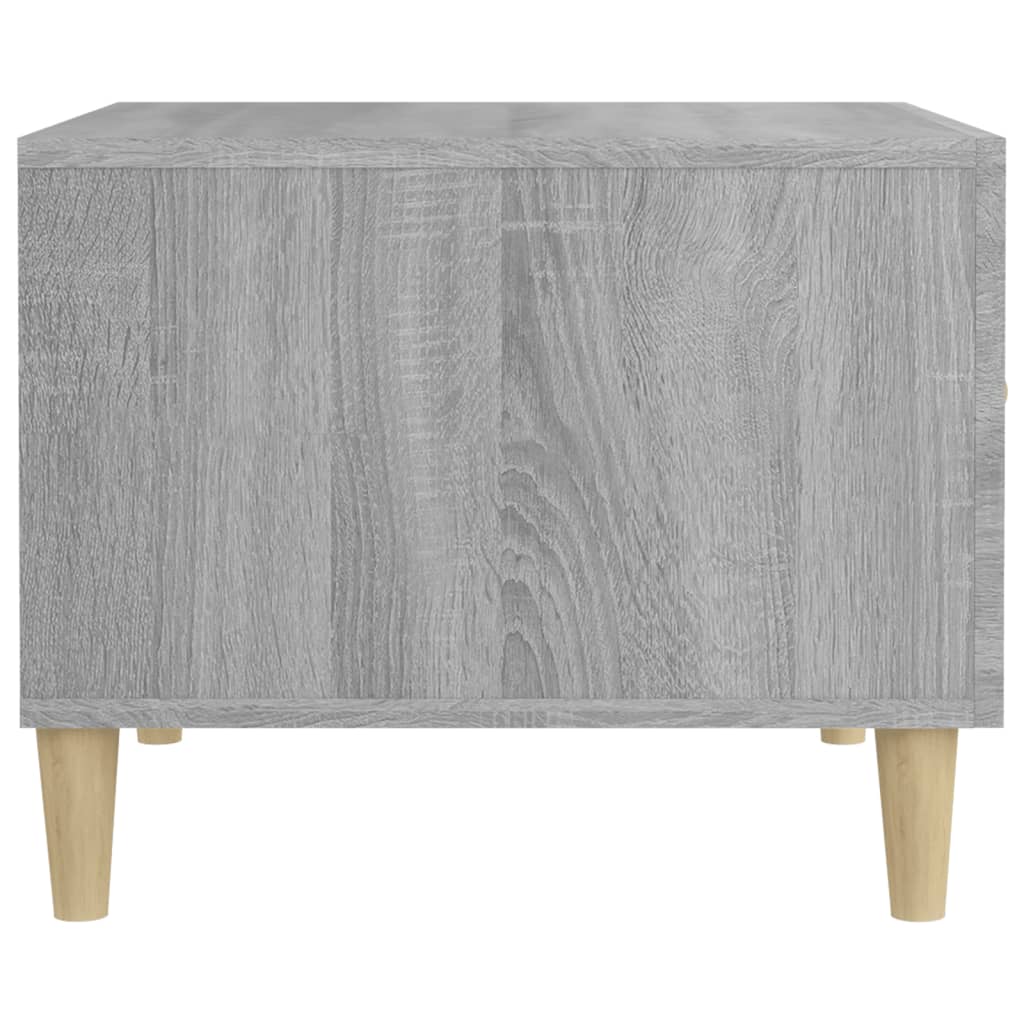 Coffee Tables 2 pcs Grey Sonoma 50x50x40 cm Engineered Wood