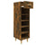 Shoe Cabinet Smoked Oak 30x35x105 cm Engineered Wood