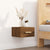 Wall-mounted Bedside Cabinets 2 pcs Brown Oak 35x35x20 cm