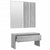 Hallway Furniture Set Grey Sonoma Engineered Wood