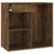 Cosmetic Cabinet Smoked Oak 80x40x75 cm Engineered Wood