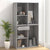 Cosmetic Cabinet Grey Sonoma 80x40x75 cm Engineered Wood