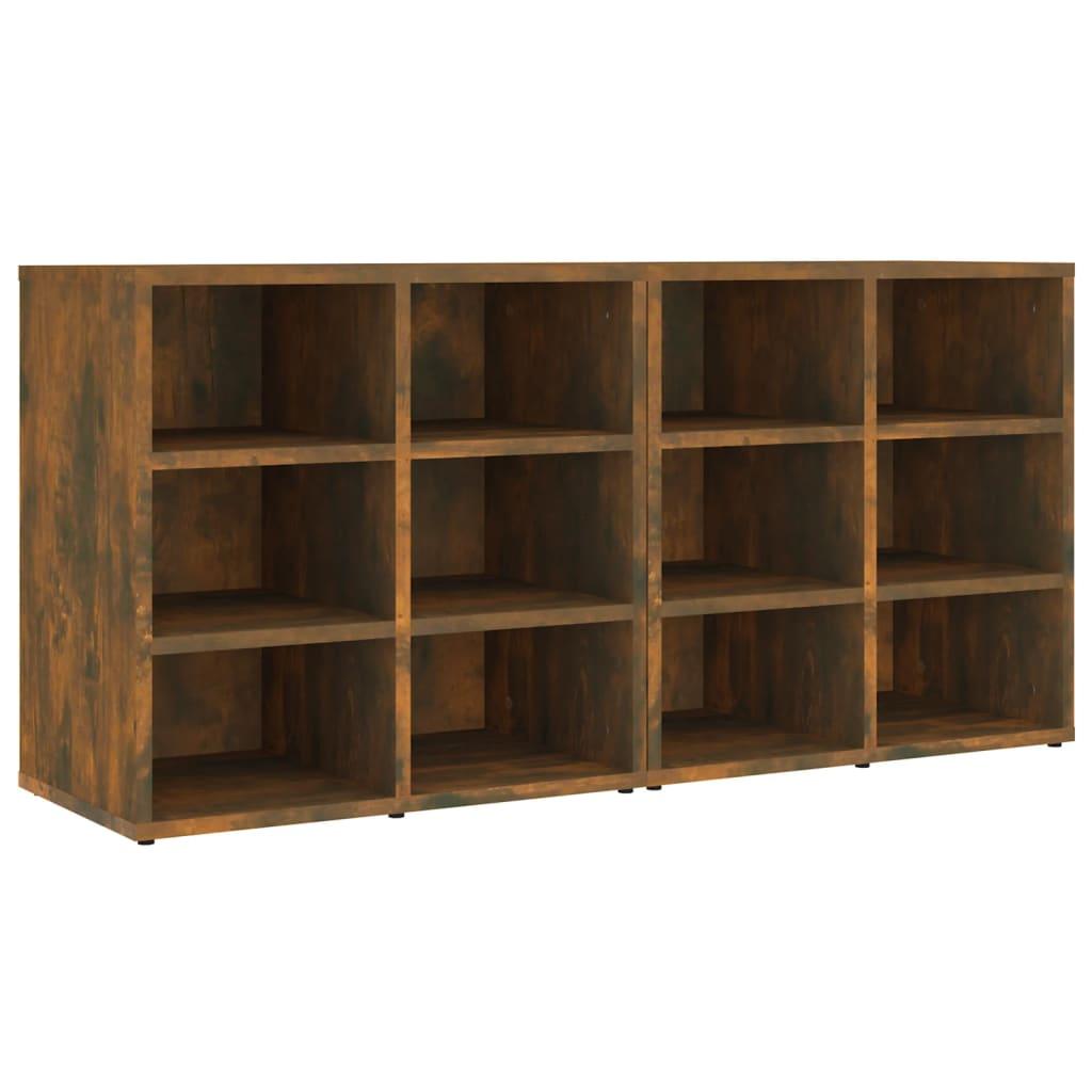 Shoe Cabinets 2 pcs Smoked Oak 52.5x30x50 cm