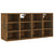 Shoe Cabinets 2 pcs Smoked Oak 52.5x30x50 cm