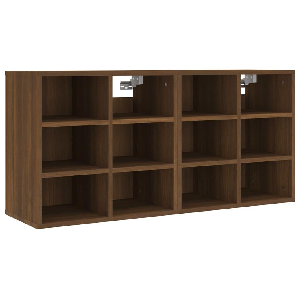 Shoe Cabinets 2 pcs Brown Oak 52.5x30x50 cm