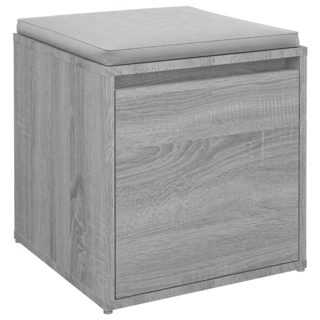 Box Drawer Grey Sonoma 40.5x40x40 cm Engineered Wood