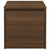 Box Drawer Brown Oak 40.5x40x40 cm Engineered Wood