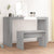 Dressing Stool Grey Sonoma 70x35x45 cm Engineered Wood