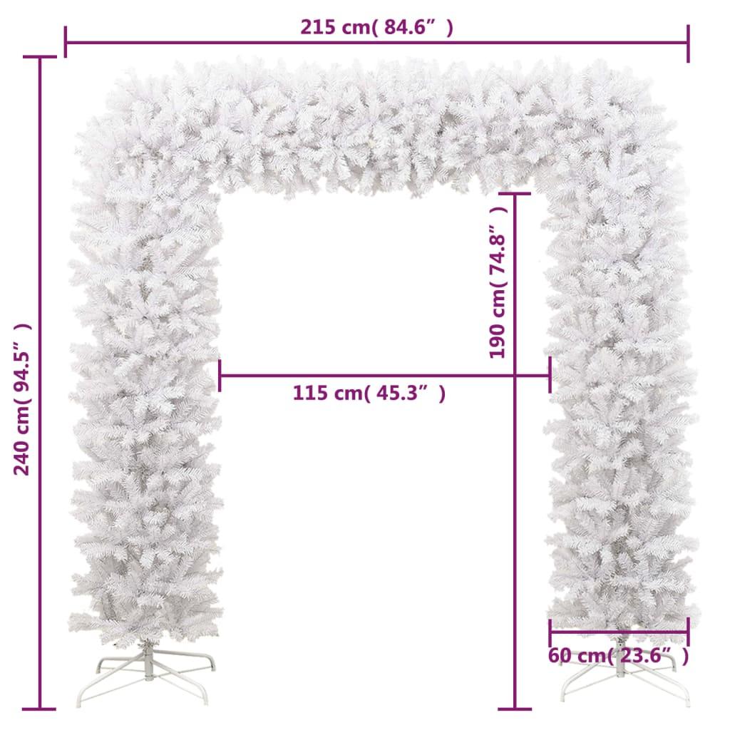 Christmas Tree Arch White 240 cm