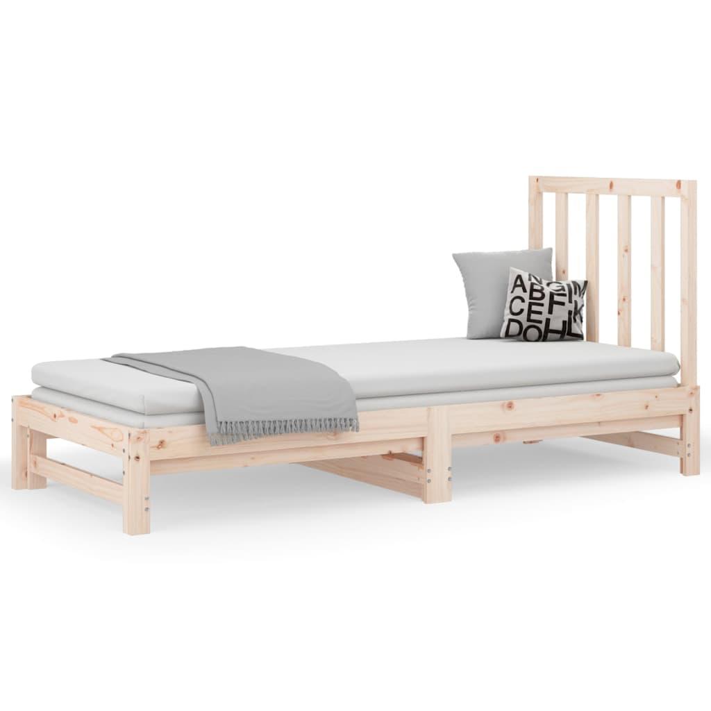 Pull-out Day Bed without Mattress 2x(90x190) cm