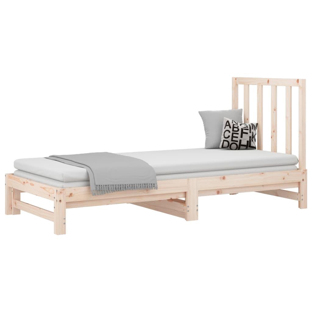 Pull-out Day Bed without Mattress 2x(90x190) cm