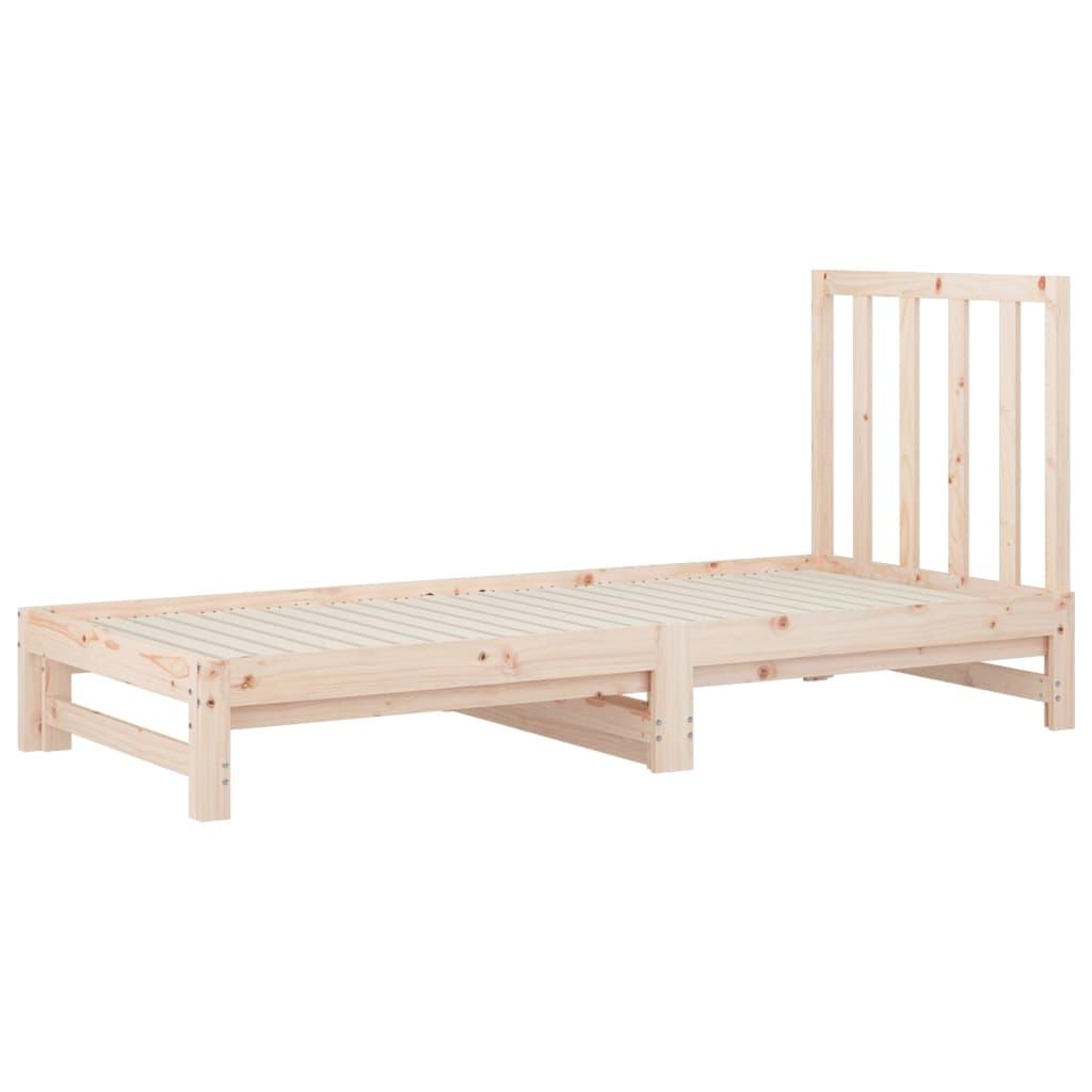 Pull-out Day Bed without Mattress 2x(90x190) cm